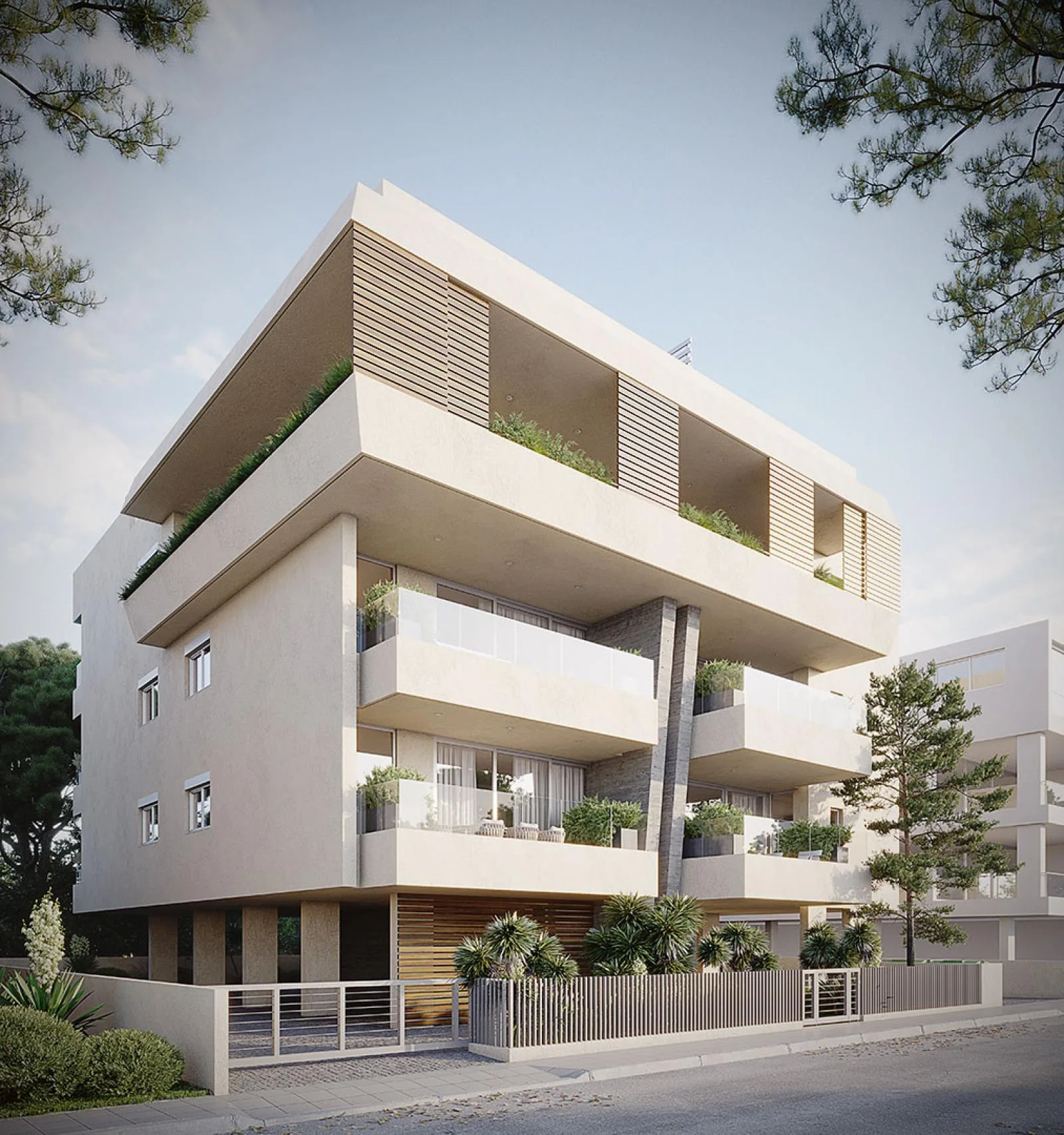 Sunset Residences Engomi Nicosia North West View