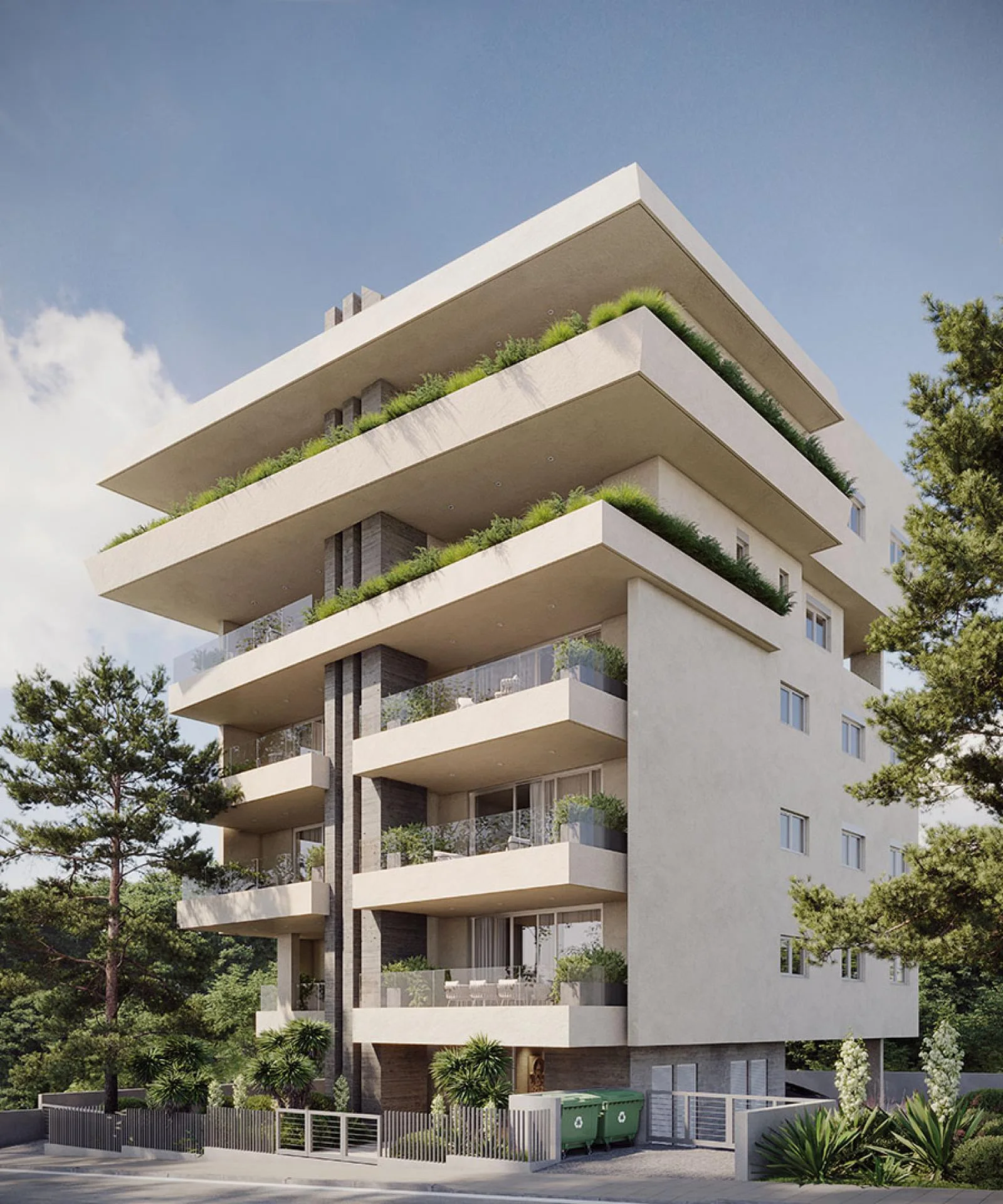 Hilltop Residences Agioi Omologites Nicosia South East View