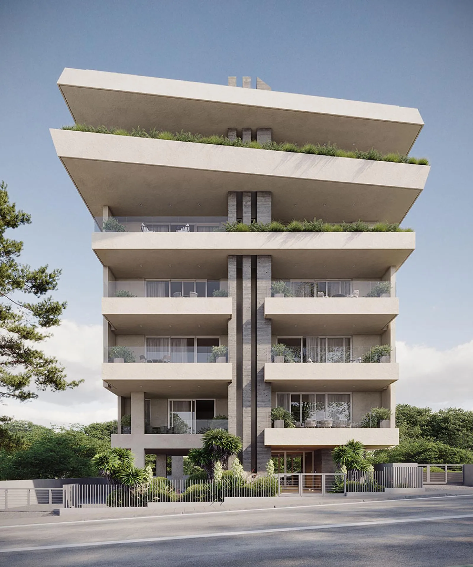 Hilltop Residences Agioi Omologites Nicosia South View