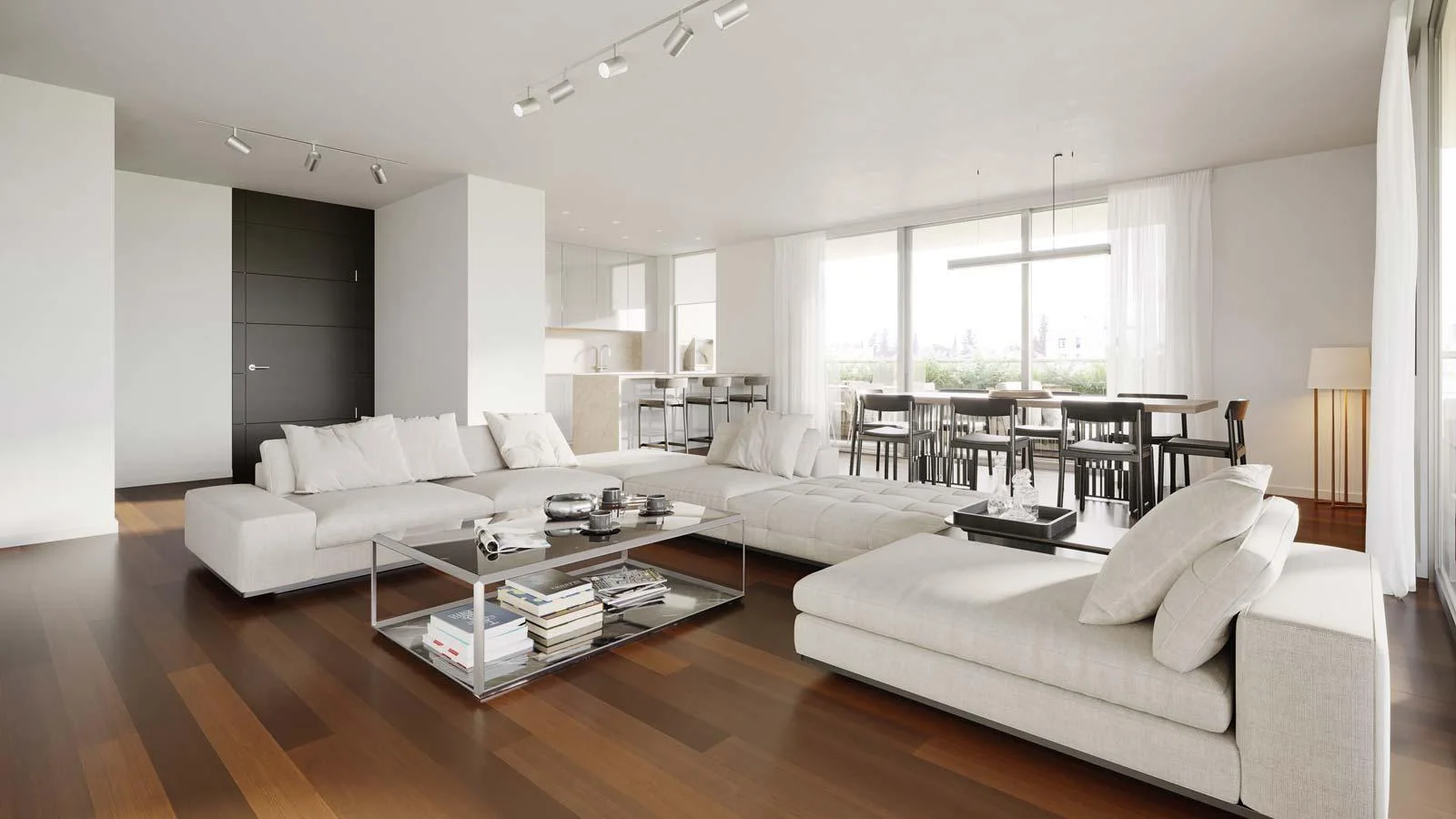 Oak Tree Residences living room design