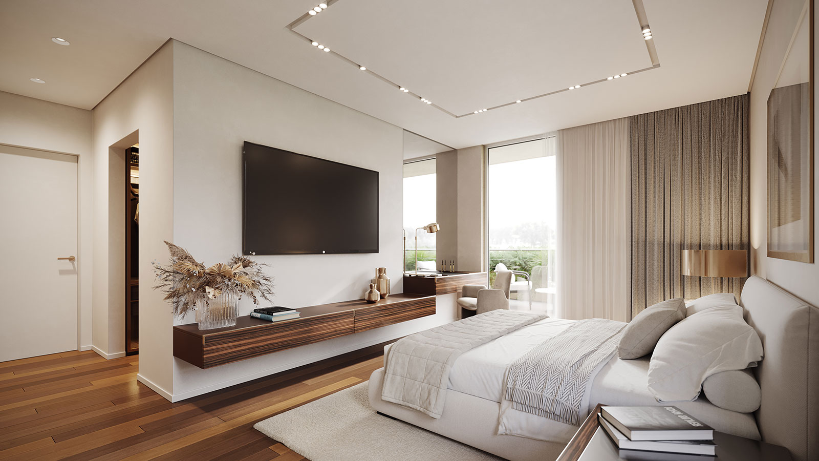 Riverwalk residences bedroom