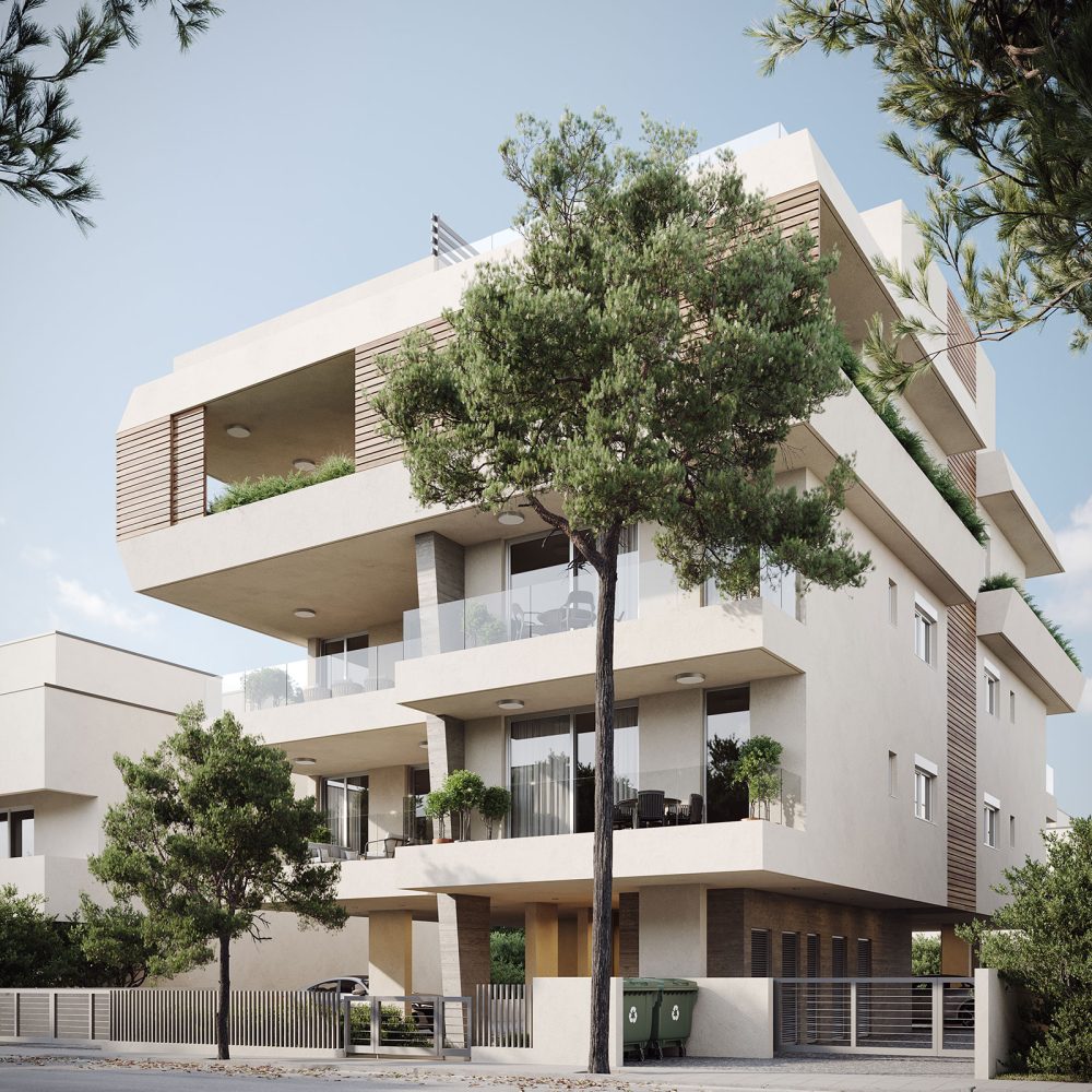 Riverwalk residences building exterior east